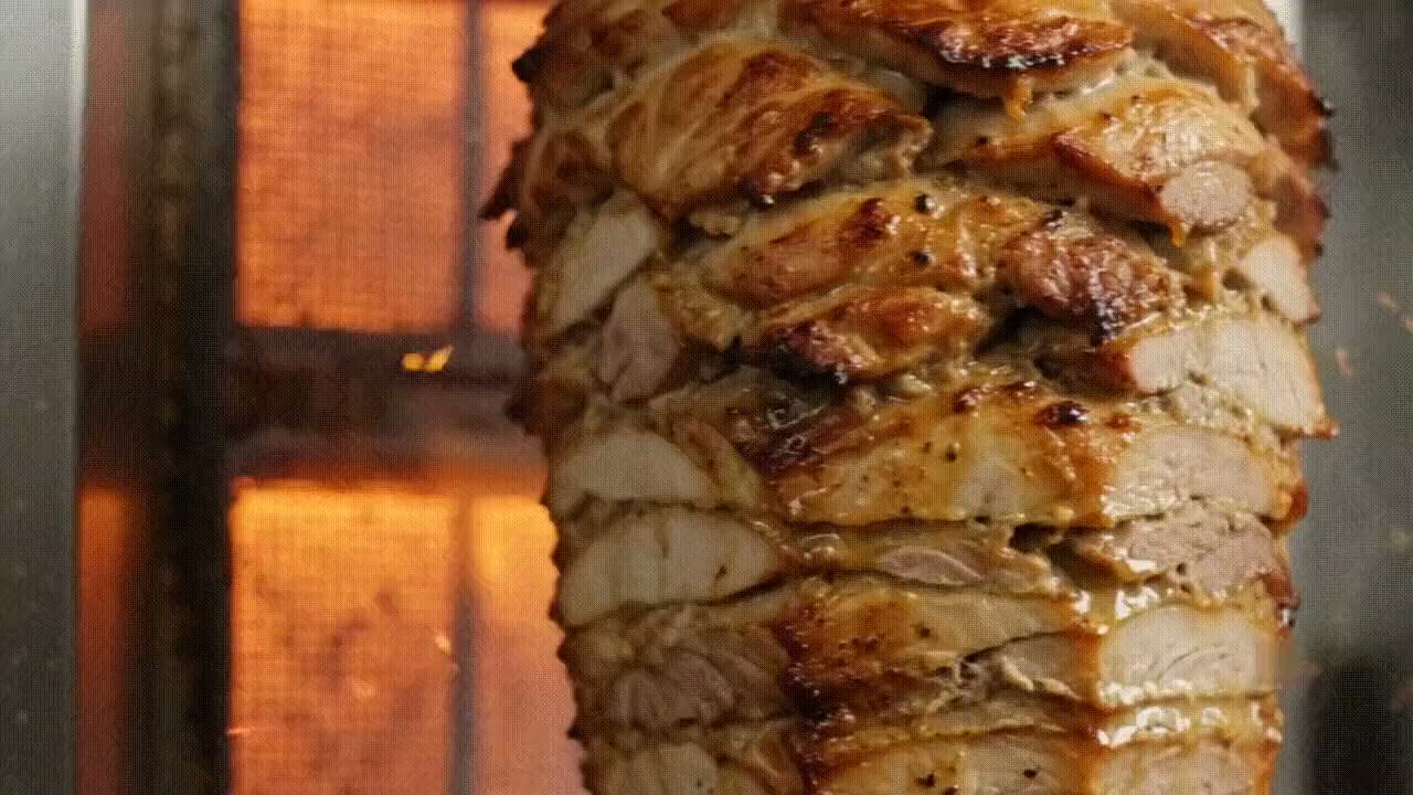 Marinasyon sonrası dinlenmeye hazırlanan Dönerova tavuk döneri